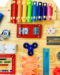 Painel Sensorial Educativo Montessori Nuvem + Brinde Exclusivo Hoje!