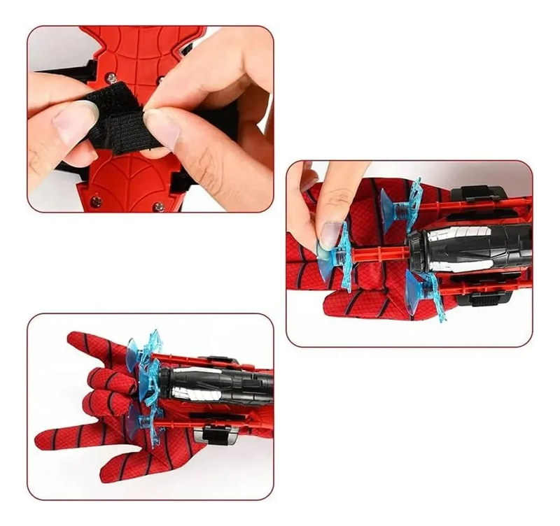 Lançador de Teias Homem Aranha + Brinde Exclusivo