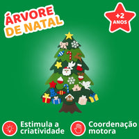 Árvore de Natal para Aprendizado e Diversão com Iluminação