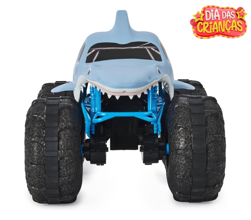 Carrinho de Controle Remoto Aquático Megalodon