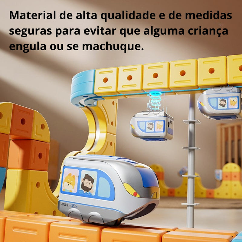 MagicTrain - Trilho Mágico Magnético Educativo