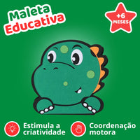 Maleta Infantil Educativa DinoBook