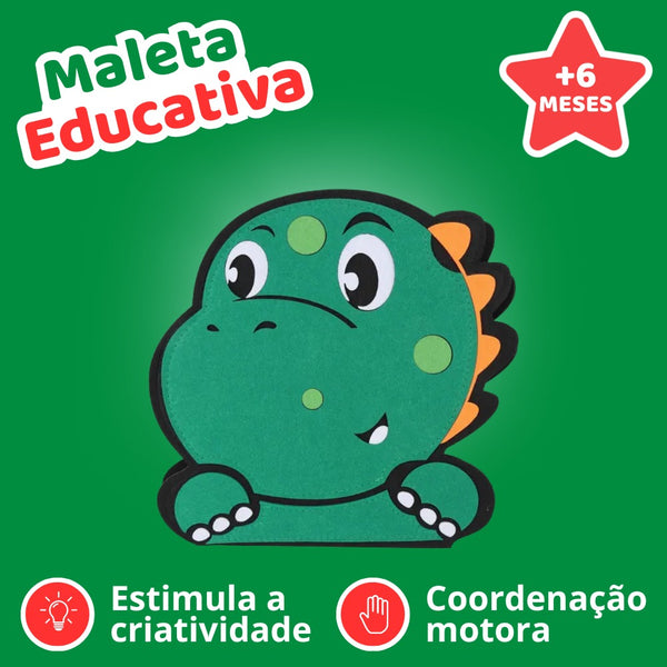 Maleta Infantil Educativa DinoBook