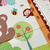 Tapete de Atividades Infantil Dobrável e Dupla Face – Conforto e Diversão para Bebês e Crianças