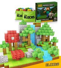 Blocos Magnéticos BLOCKS [+5 Bonecos de BRINDE]